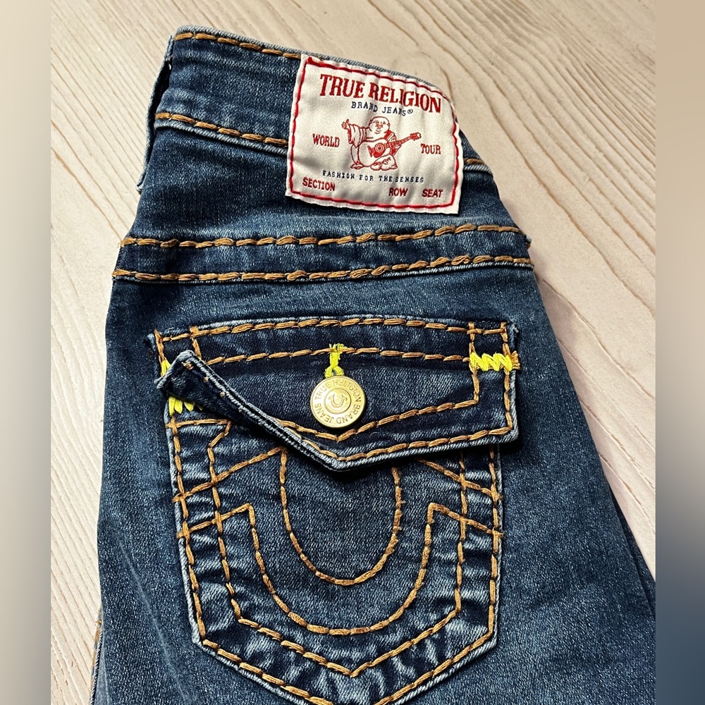 STELLA SUPER T STITCH SKINNY JEAN size 25 color: Bowes